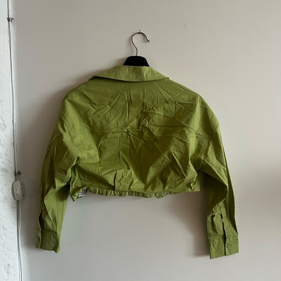 Bershka Women's Green Crop-top - Picture 3 of 3